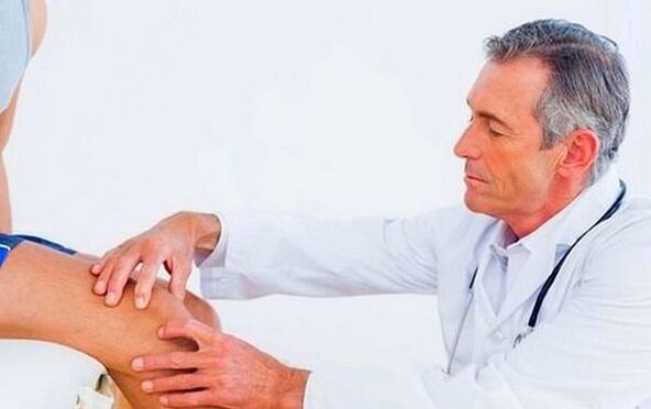 Trattamento delle ginocchia a -